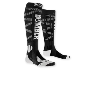 BOMBER X-BIONIC® SKI RIDER SILVER 4.0 (Černá) - Lyžařské podkolenky Endorphin Republic Nejlepší Volba