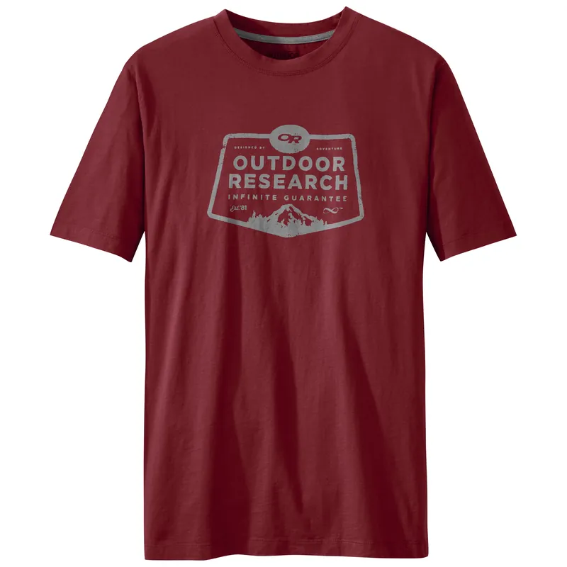 Outdoor Research Men‘s Bowser Tee (Červená) - Pánské triko Endorphin Republic Poslední Šance