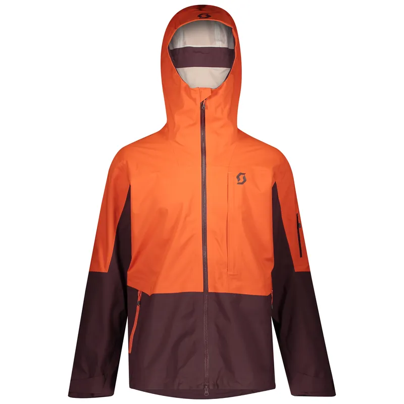 Finální Výprodej Scott Vertic 3L (Oranžová) - Pánská zimní bunda Endorphin Republic