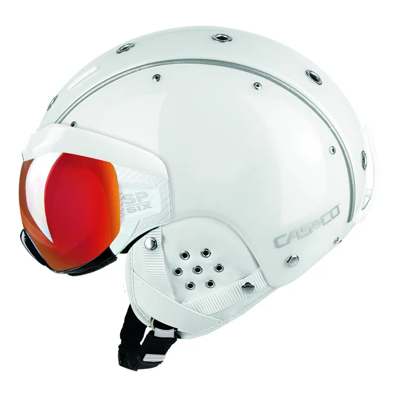 Nová Kolekce Casco SP-6 Visier (Bílá) - Lyžařská helma Endorphin Republic