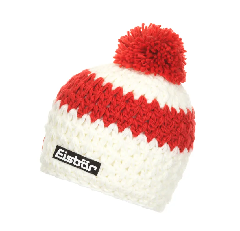 Cenový Hit Čepice Eisbär Bennet Pompon MÜ SP (Bílá) Endorphin Republic