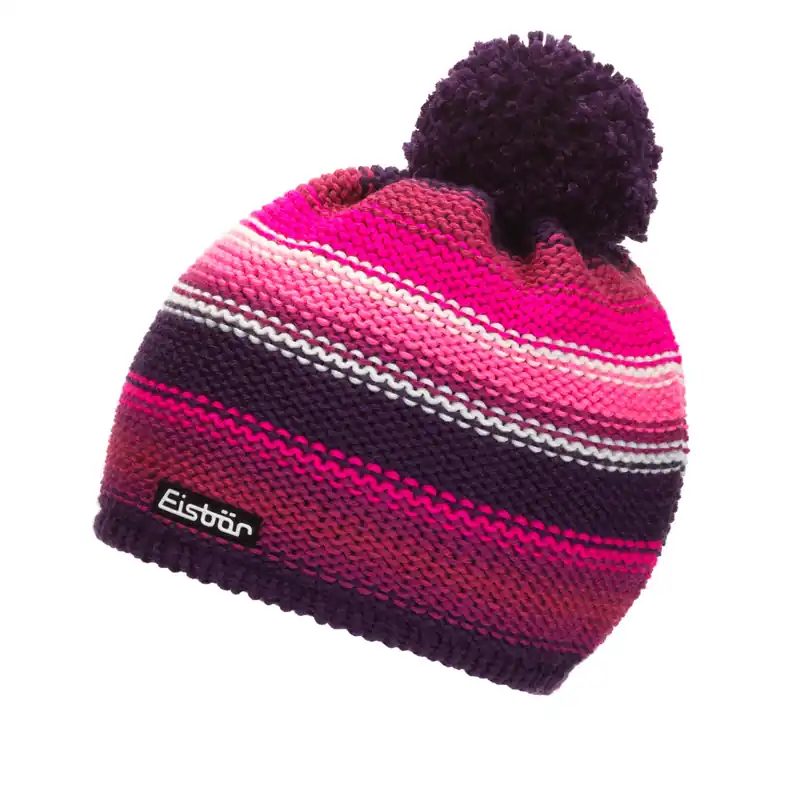 ČEPICE EISBÄR CAJA POMPON KIDS (Tmavě červená) Endorphin Republic Koupit Online