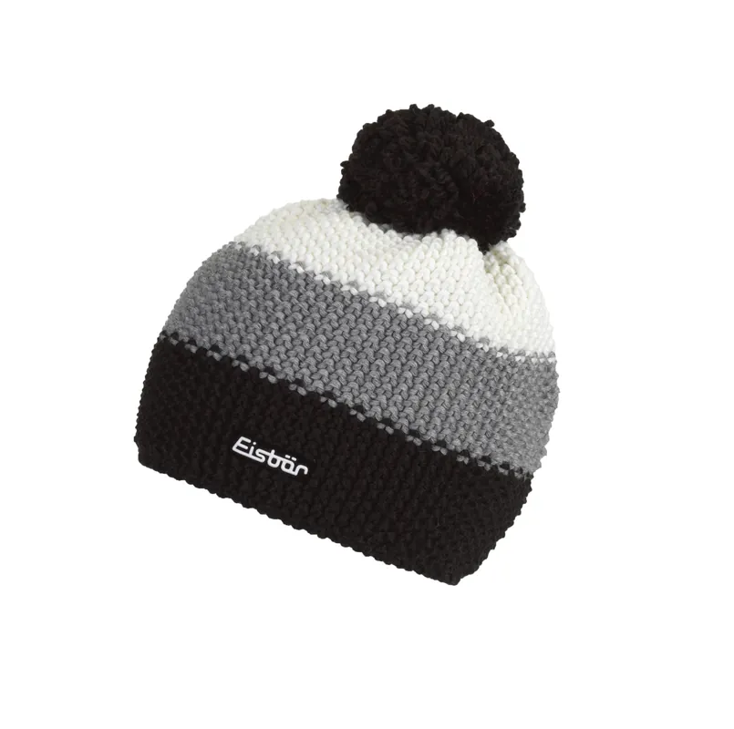 Rychlé Dodání Eisbär Star Pompon MÜ (Bílá) - Čepice s bambulí Endorphin Republic