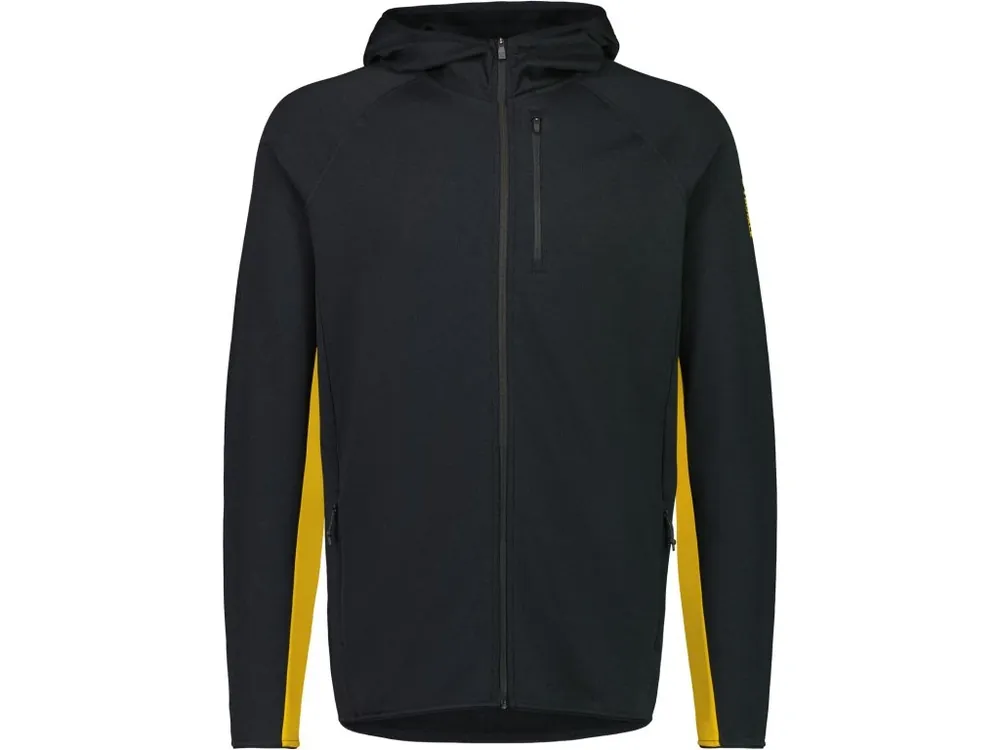 Jen Po Omezenou Doba Merino mikina MONS ROYALE APPROACH MERINO SHIFT FLEECE HOOD black