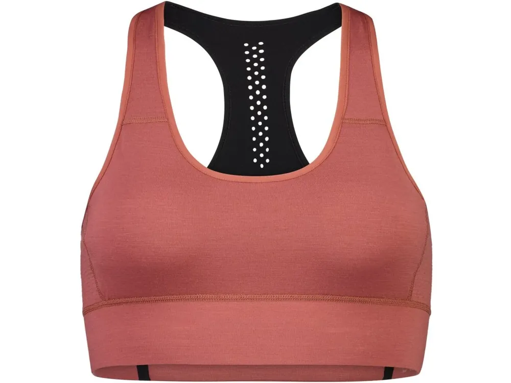 Merino podprsenka MONS ROYALE STRATOS MERINO SHIFT SPORTS BRA terracotta Hit Sezóny