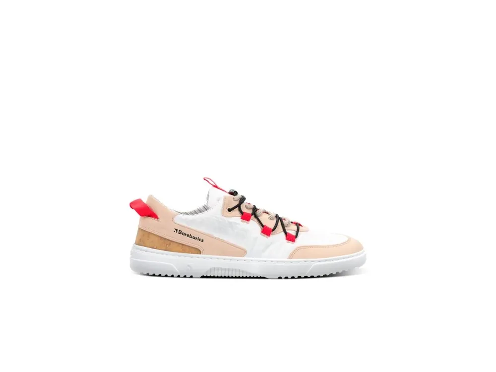 Barefoot tenisky Barebarics Revive - Beige & White Jen Po Omezenou Doba