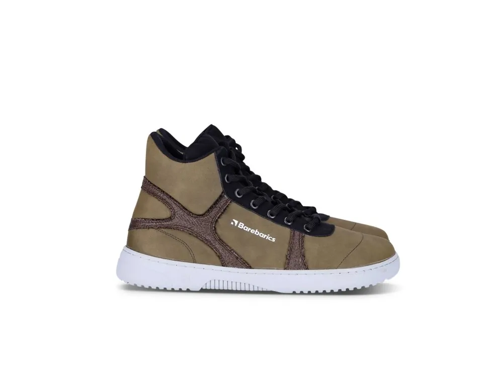 Jen Po Omezenou Doba Barefoot tenisky Barebarics Hifly - Dark Green & Grey
