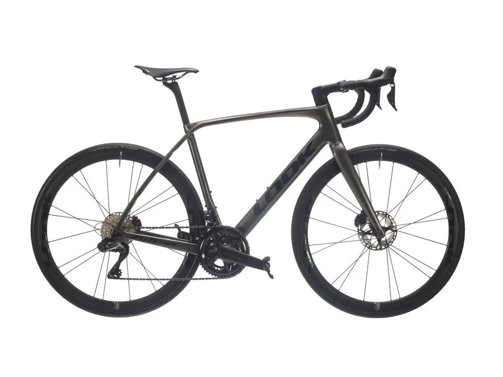 Kup Teď Silniční kolo LOOK 765 Optimum 2 Disc Charcoal Metallic Black Satin Ult Di2 Look R38D Wheel