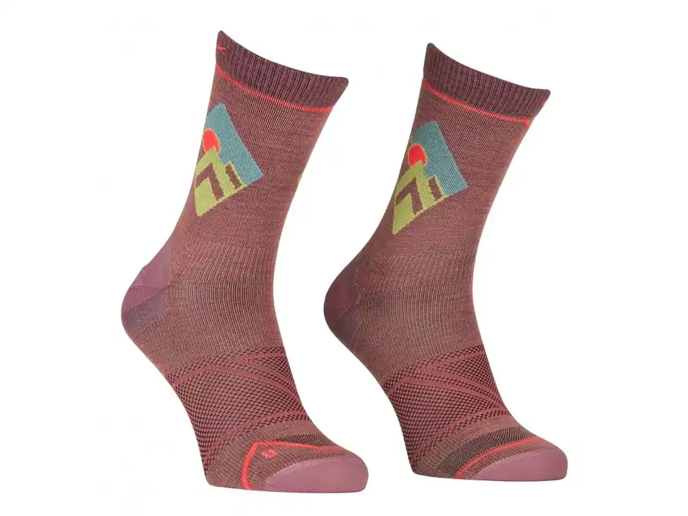 Autentický Dámské Ponožky Ortovox W‘s Alpine Light Compression Mid Socks