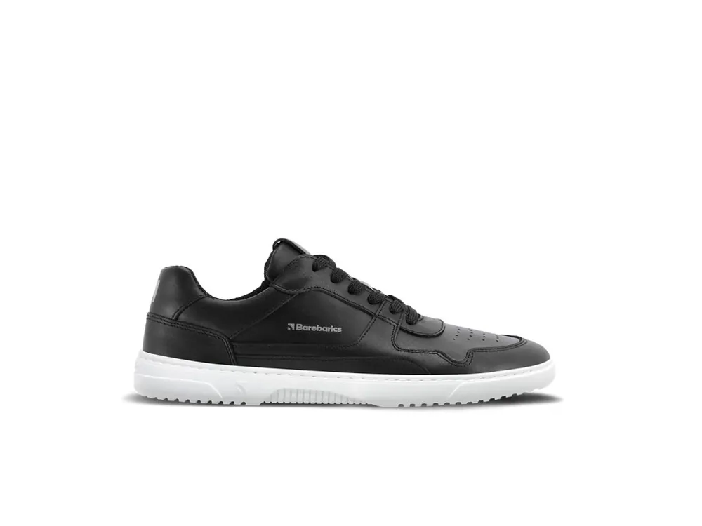 Akce Barefoot tenisky Barebarics Zing - Black & White - Leather