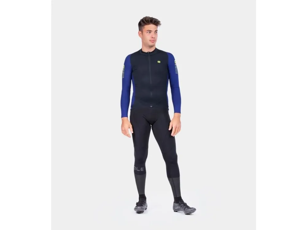 Zateplený cyklistický dres ALÉ pánský R-EV1 WARM RACE 2.0 Víkendová Akce