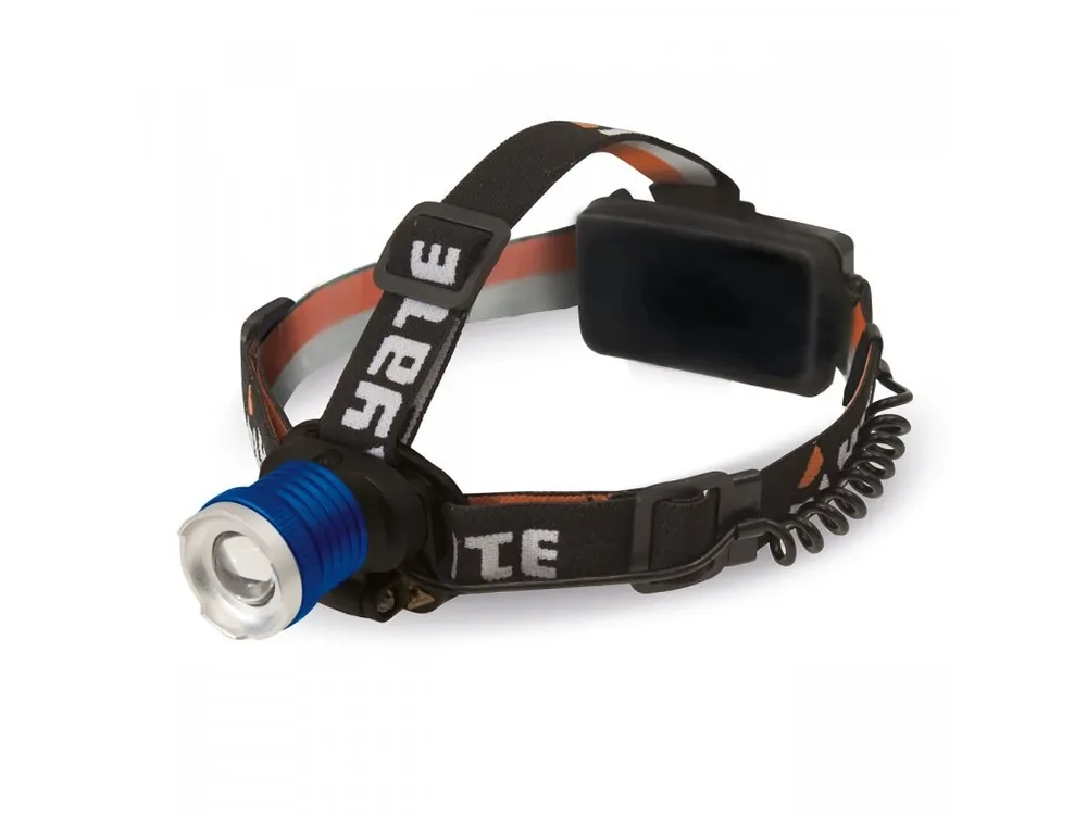 Novinka YATE PUMA II, 6W CREE, 2x bat 18650, nabíječka Čelová svítilna