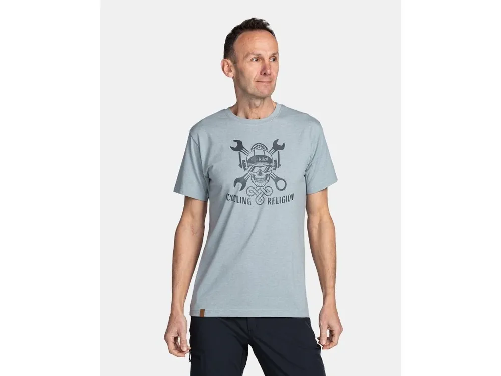 Značkový Pánské bavlněné triko Kilpi SKULLY-M
