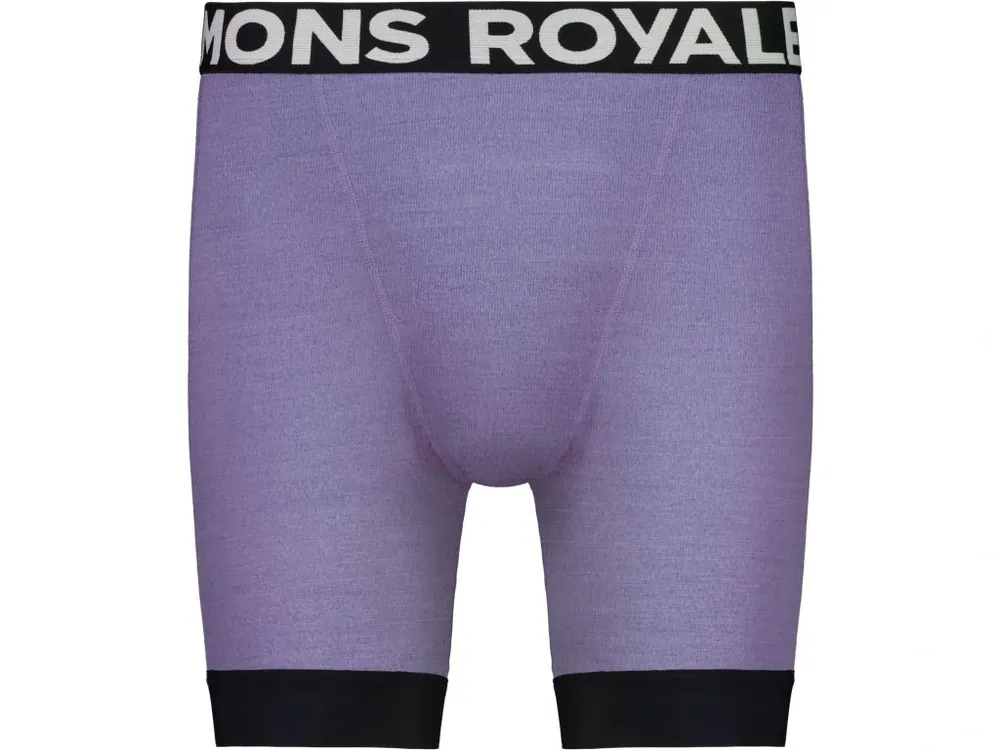 Sezónní Sleva Bajková merino vložka MONS ROYALE EPIC MERINO SHIFT BIKE SHORTS LINER thistle
