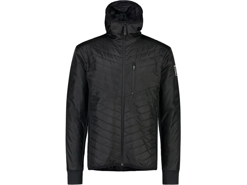 Pouze Dnes Merino bunda MONS ROYALE ARETE WOOL INSULATION HOOD black