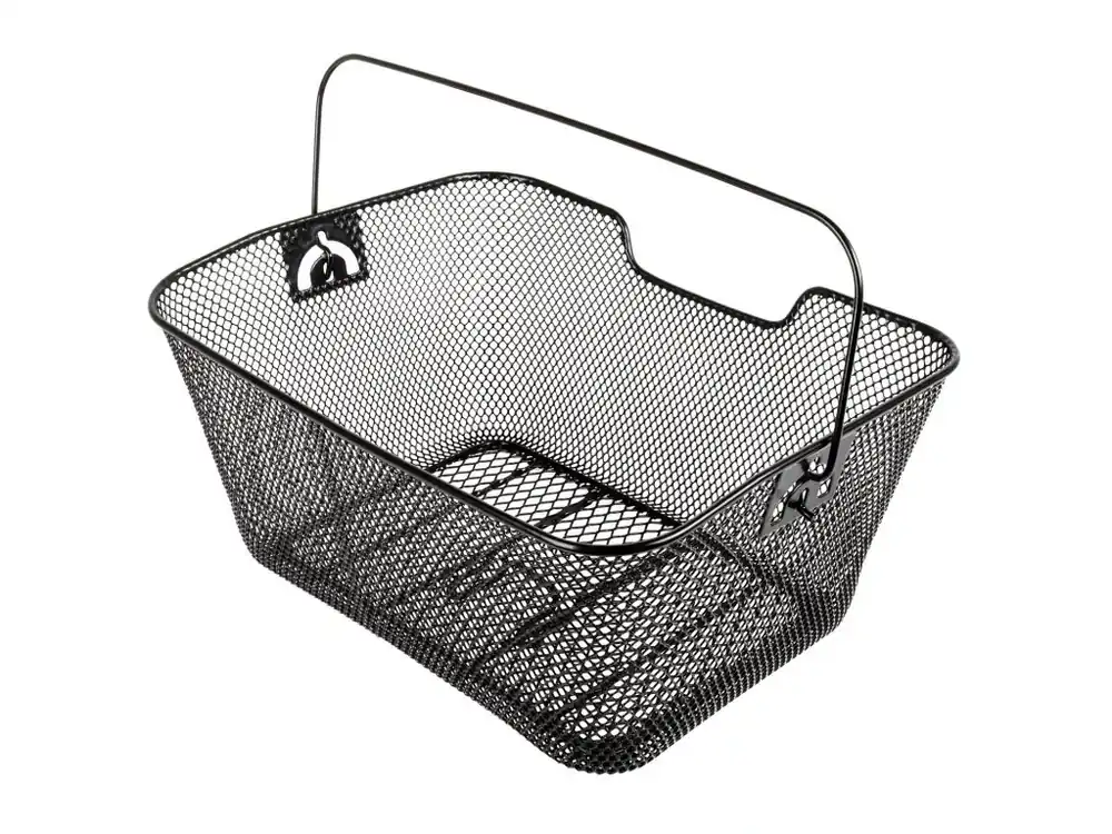 Akce KOŠ NA NOSIČ 40X30X18 ČERNÝ S RUKOJETÍ
