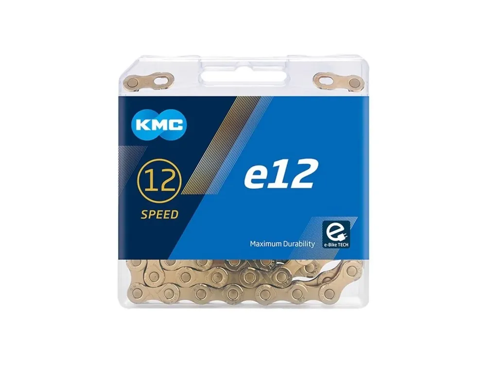 ŘETĚZ KMC E12 ZLATÝ BOX Jen Po Omezenou Doba
