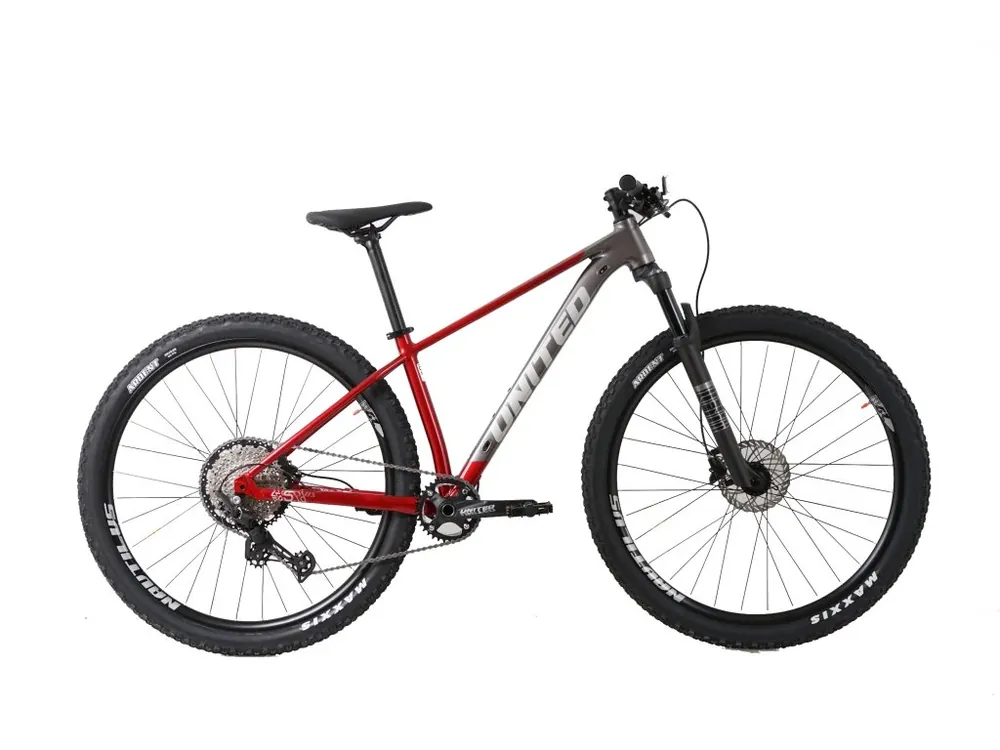 Horské kolo UNITED CLOVIS 5.10 27,5" ŠEDO/ČERVENÁ FXT AIR Poslední Šance