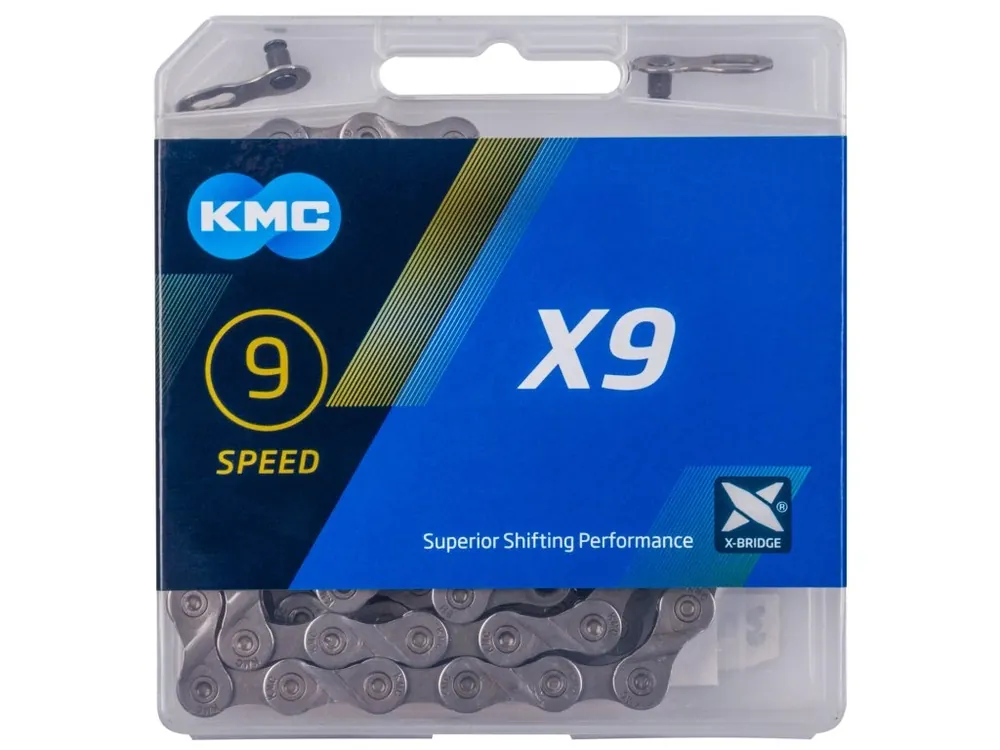 ŘETĚZ KMC X9 ŠEDÝ BOX Poslední Šance
