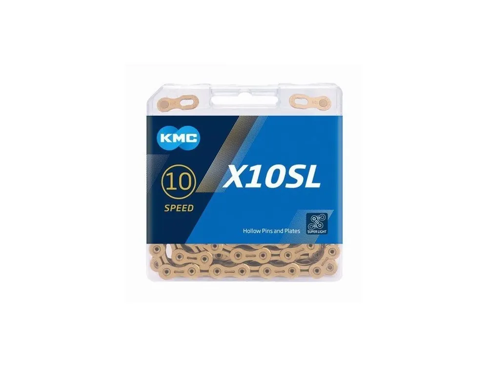 Nakupujte Hned ŘETĚZ KMC X10 SL ZLATÝ BOX