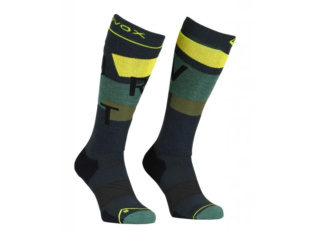 Rychlé Dodání Pánské Ponožky Ortovox Freeride Long Socks Cozy Men‘s