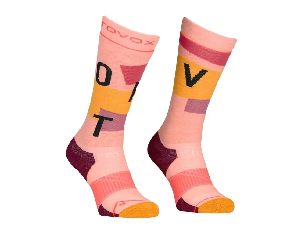 Dámské Ponožky Ortovox Freeride Long Socks Cozy Women‘s Vysoce Kvalitní
