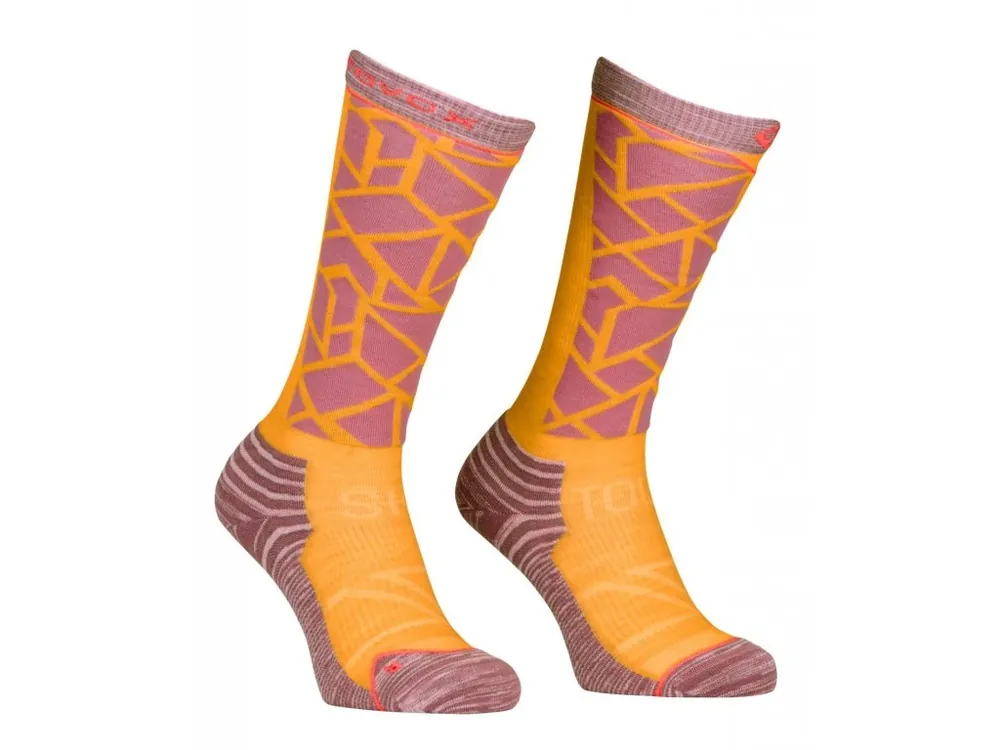 Dámské Ponožky Ortovox Ski Tour Compression Long Socks Women‘s Must-Have
