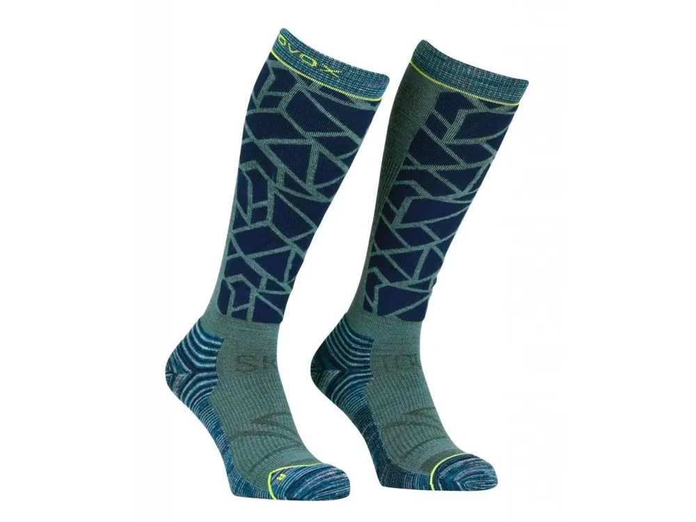 Pánské Ponožky Ortovox Ski Tour Compression Long Socks Men‘s Akční Cena