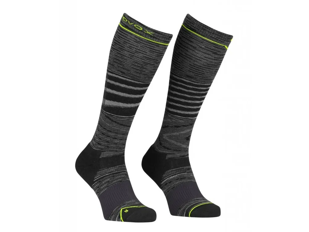 Must-Have Pánské Ponožky Ortovox Ski Tour Light Compression Long Socks Men‘s