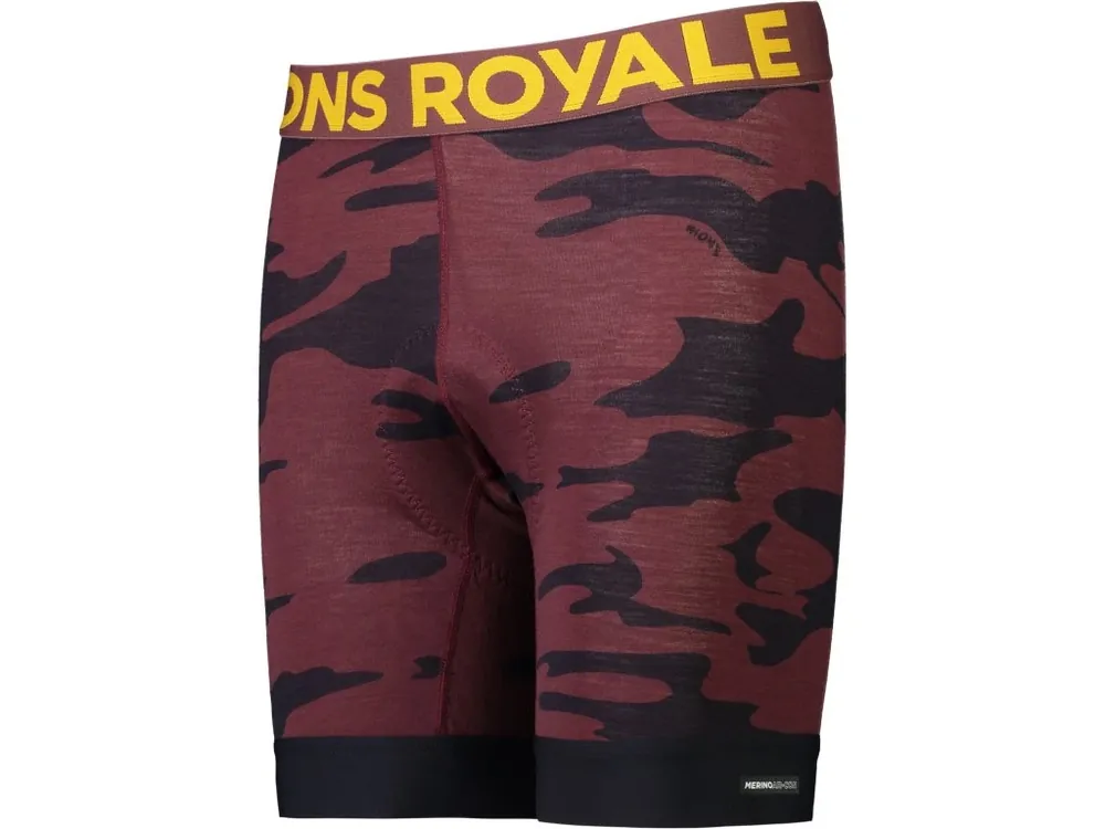 Bajková merino vložka MONS ROYALE ENDURO BIKE SHORT LINER WMNS chocolate camo Akční Nabídka