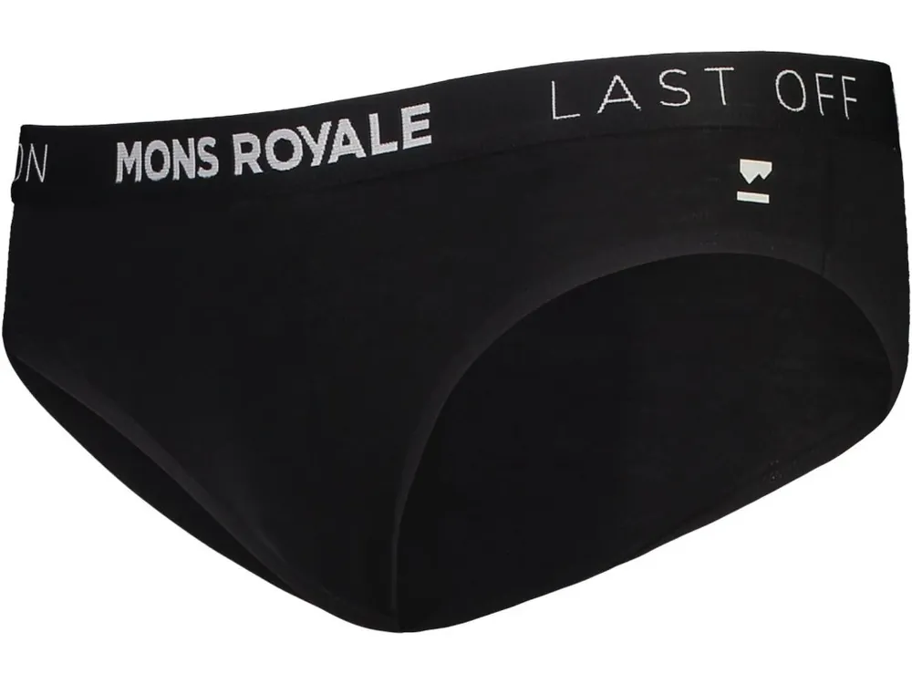 Merino kalhotky MONS ROYALE FOLO BRIEF WMNS black Přímo Od Výrobce