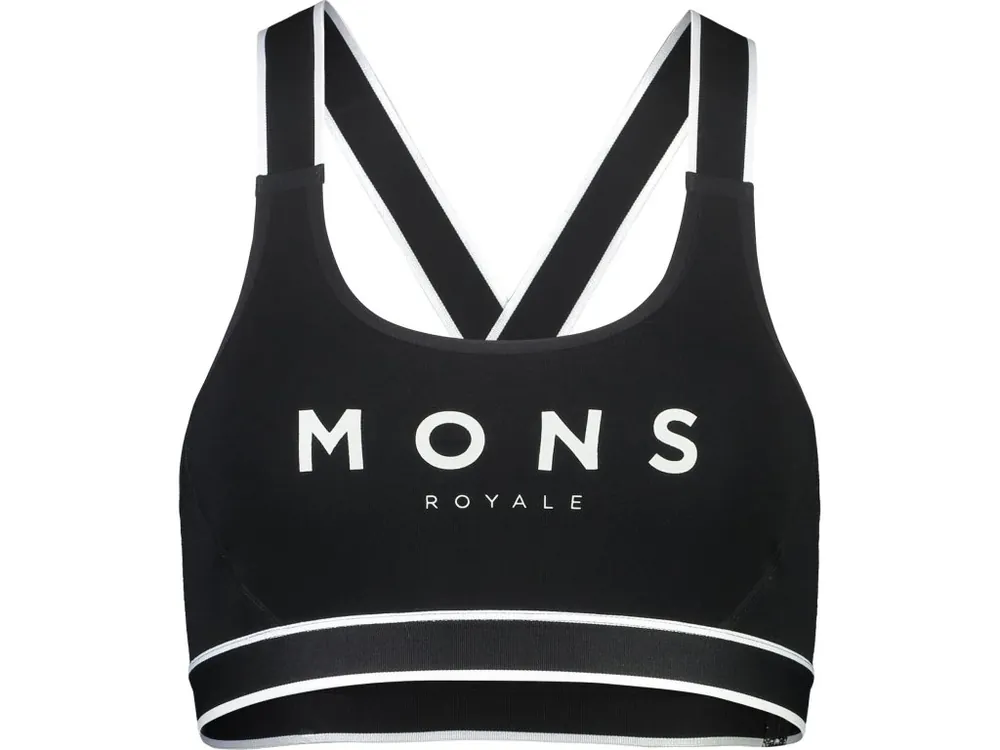 Oblíbený Podprsenka MONS ROYALE STELLA MERINO X-BACK BRA black