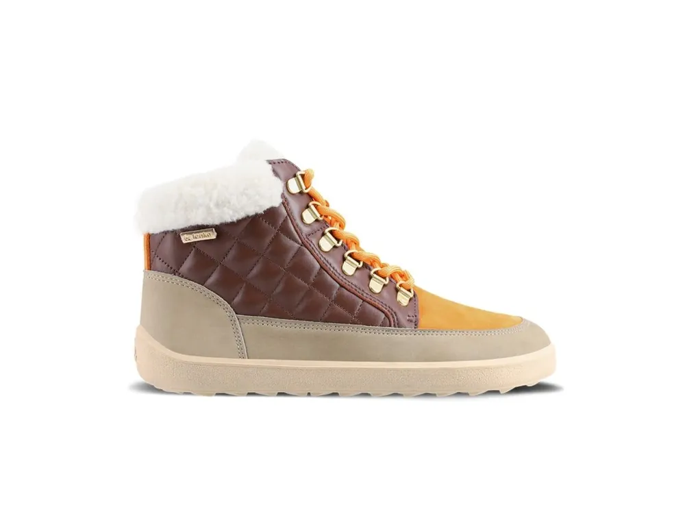 Barefoot boty Be Lenka Olivia - Taupe, Dark Brown & Orange Kup Teď