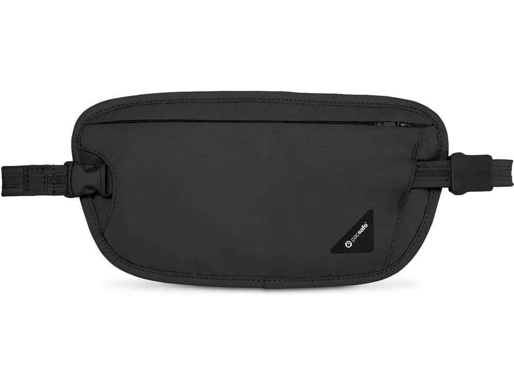 Dokud Zásoby Vydrží Ledvinka PACSAFE COVERSAFE X100 WAIST WALLET black