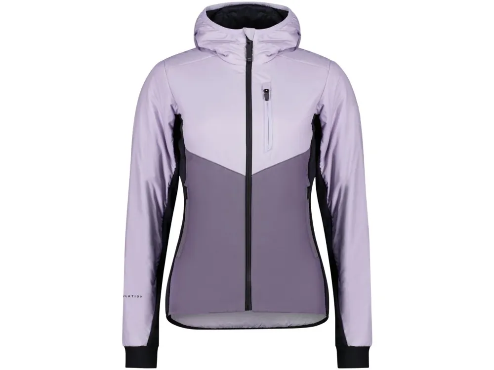 Levný Merino insulátor MONS ROYALE ARETE WOOL INSULATION HOOD WMNS thistle cloud