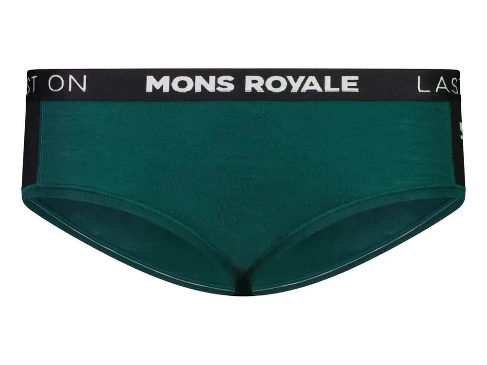 Merino kalhotky MONS ROYALE SYLVIA BOYLEG WMNS evergreen Výhodná Nabídka