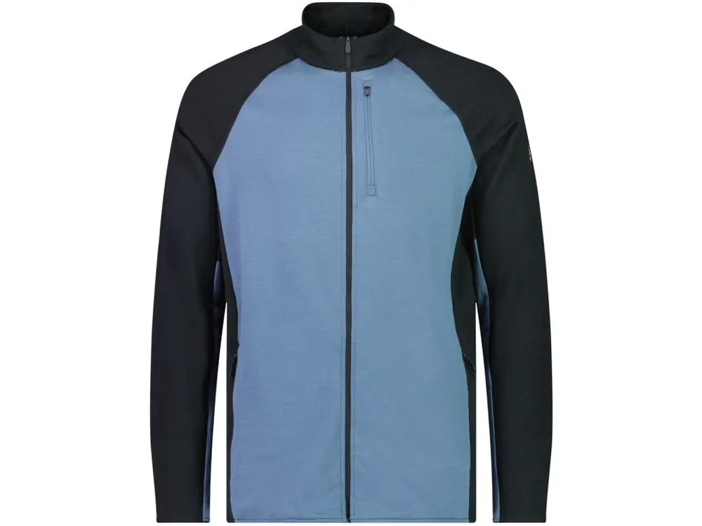 Expresní Doručení Merino mikina MONS ROYALE APPROACH MERINO SHIFT FLEECE JACKET blue slate / black