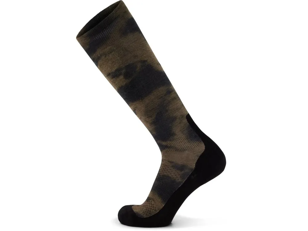 Merino ponožky MONS ROYALE ATLAS MERINO SNOW SOCK DIGITAL olive tie dye Nejlepší Cena