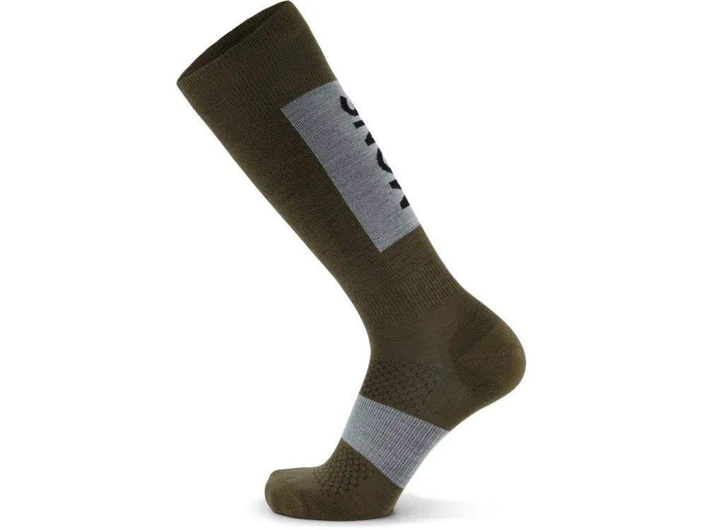 Merino ponožky MONS ROYALE ATLAS MERINO SNOW SOCK riverbed Jen Po Omezenou Doba