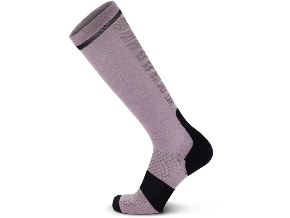 Cenová Bomba Merino ponožky MONS ROYALE PRO LITE MERINO SNOW SOCK orchid sun