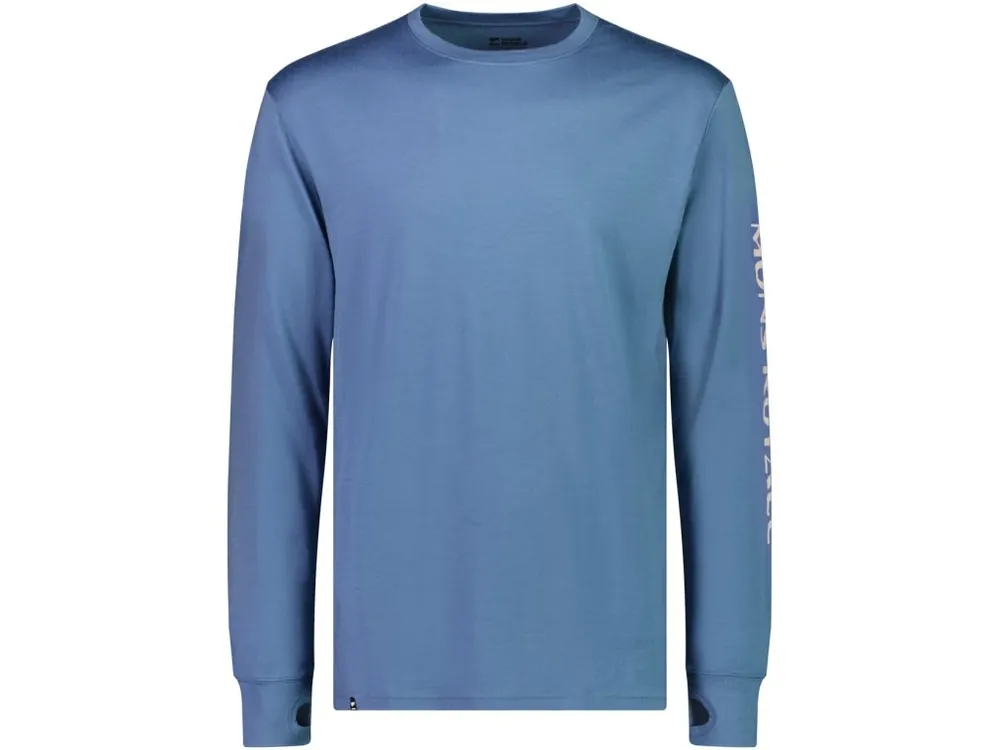Merino triko MONS ROYALE YOTEI CLASSIC LS blue slate Vrácení Zdarma