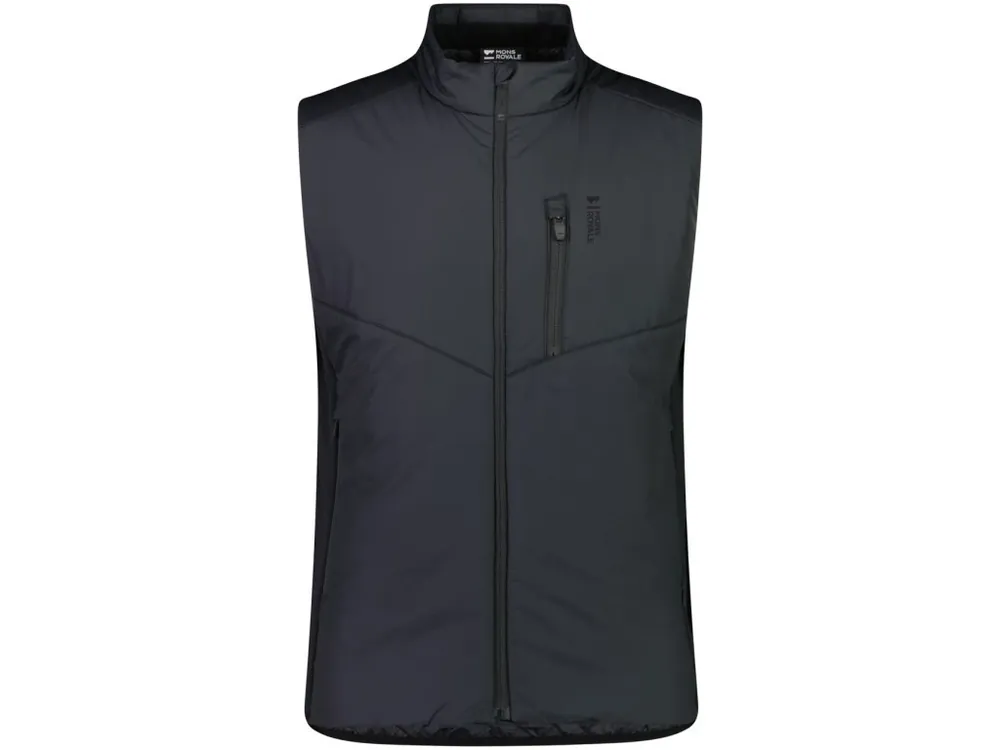 Merino vesta MONS ROYALE ARETE WOOL INSULATION VEST black Nejlepší Volba