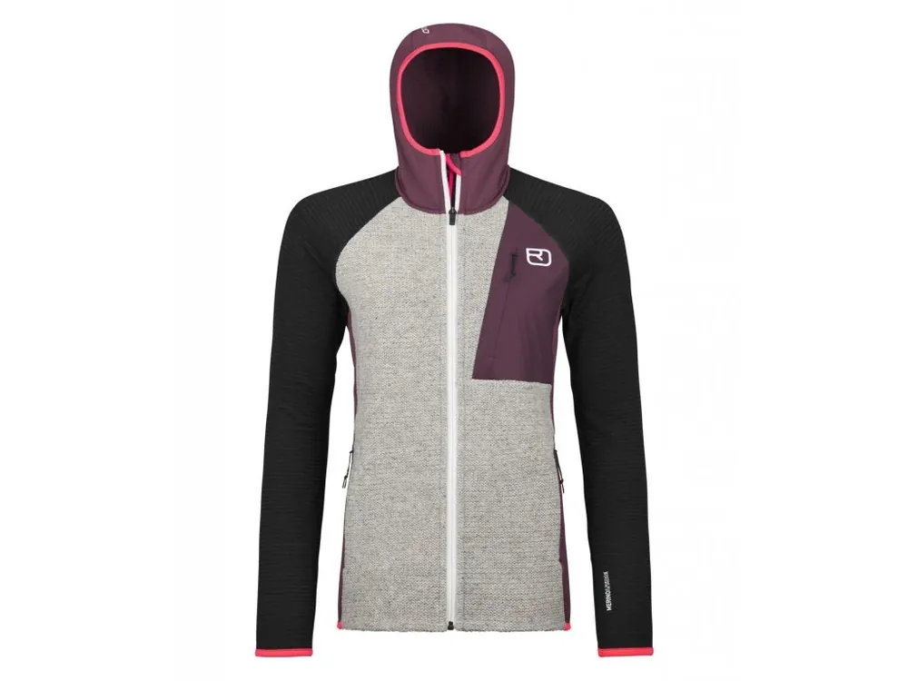 Autentický Dámská Mikina Ortovox Fleece Gp Classic Knit Hoody Women‘s