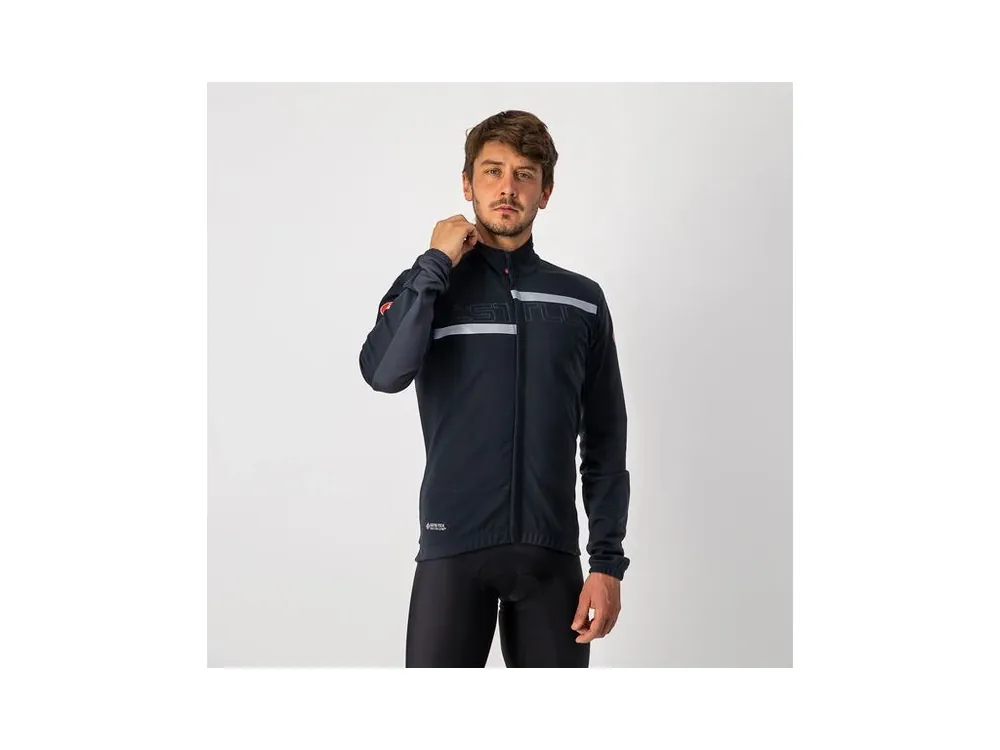 Castelli – pánská bunda Transition 2, light black Nejlepší Cena