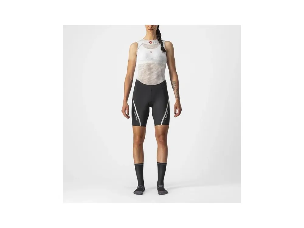 Bezpečná Platba Castelli - dámské kalhoty Velocissima 3 s vložkou, black/silver