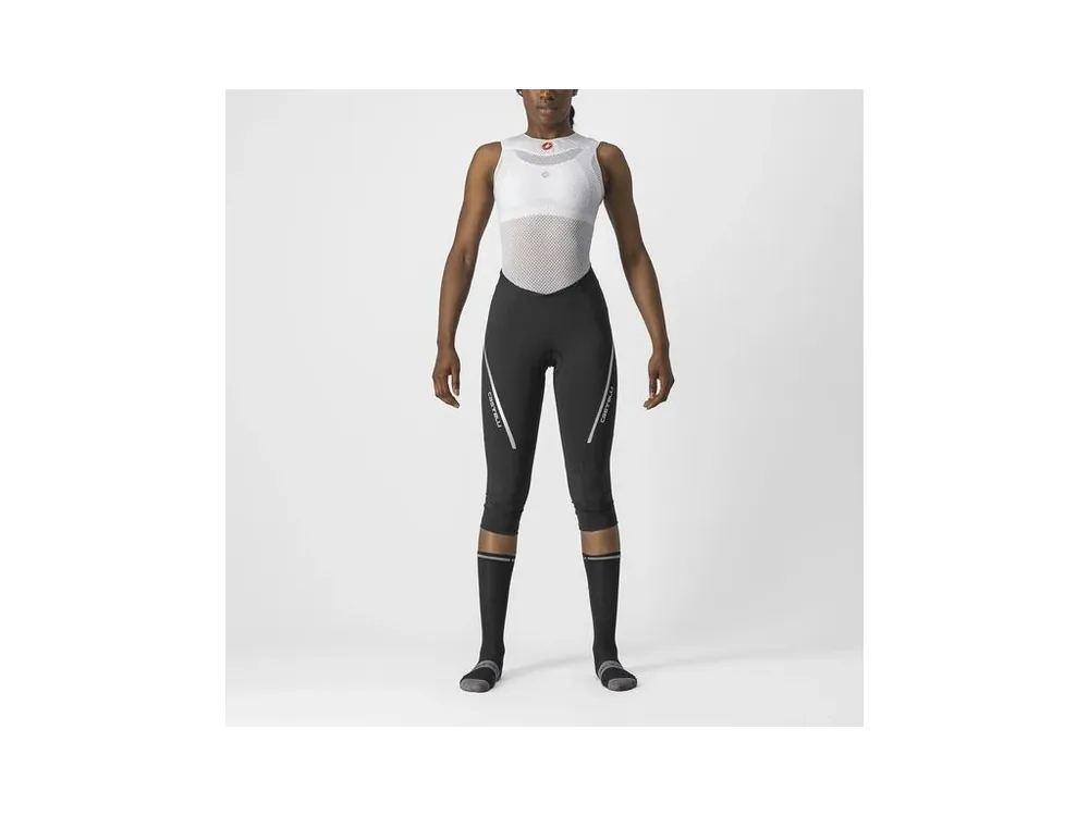 Castelli - dámské ¾ kalhoty Velocissima 3 Knickers s vložkou, black/silver Nakupujte Hned
