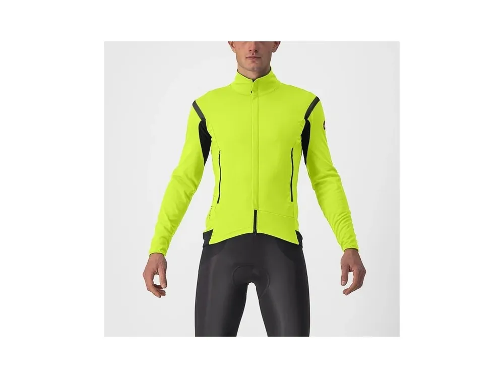 Jen Po Omezenou Doba Castelli – pánská bunda Perfetto RoS 2, electric lime/dark gray