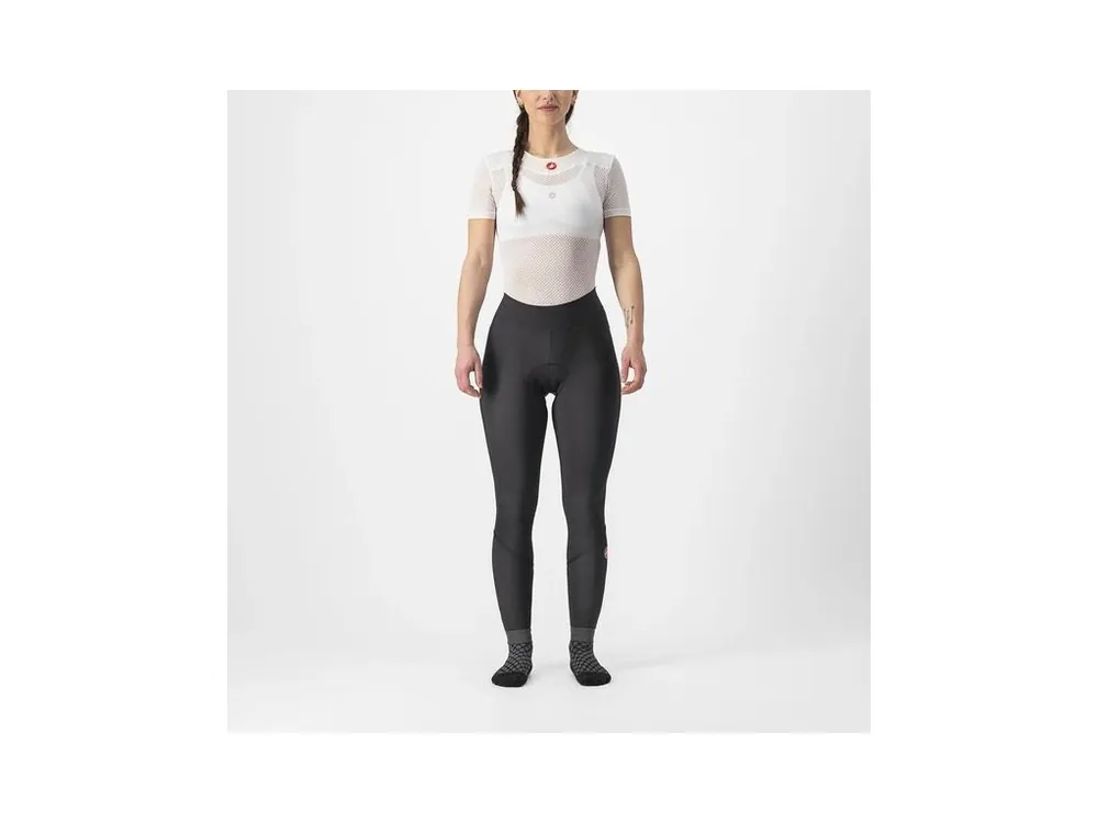 Autentický Castelli – dámské kalhoty Velocissima Thermal s vložkou, black