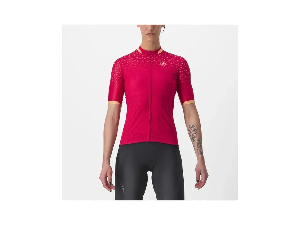 Castelli - dámský dres Pezzi, persian red Horká Nabídka