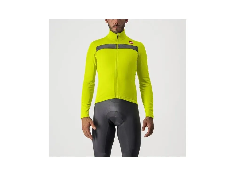 Sezónní Sleva Castelli – pánský dres Puro 3, electric lime/black reflex